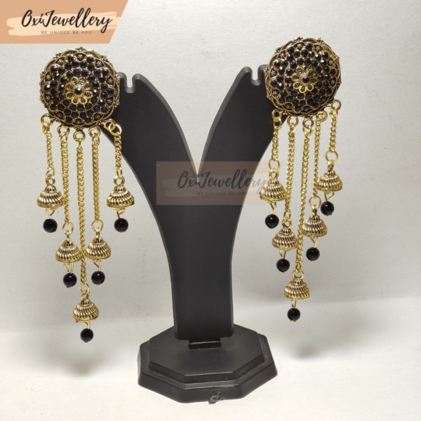 Oxi 5 Layer Hanging Earrings