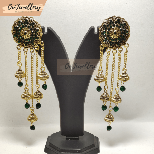 Oxi 5 Layer Hanging Earrings