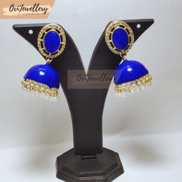 Oxi Meenakari Jhumka
